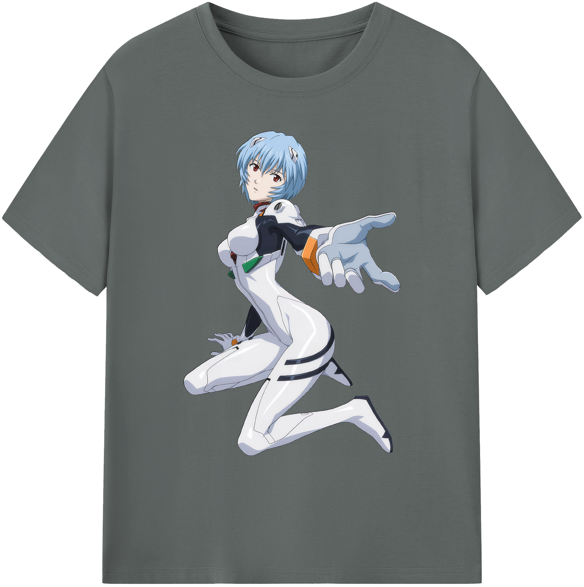 （画像用） EVA 新世紀エヴァンゲリオン 綿100％ メンズ半袖Tシャツ｜肌触りやわらか＆通気性